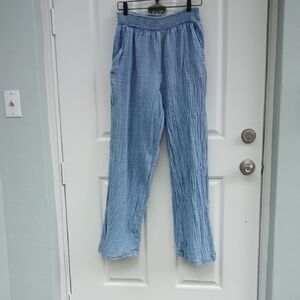 AERIE Gauzy Casual Beach Pants SZ L